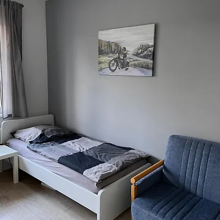 have-a-nice-Stay - Monteurunterkunft - Einzelbetten - Bad - Küche - Parkplatz Apartamento