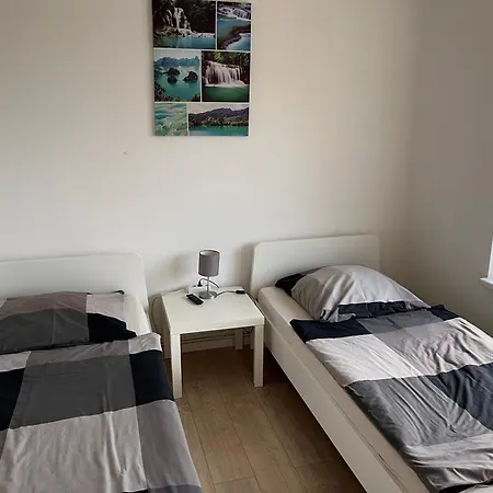have-a-nice-Stay - Monteurunterkunft - Einzelbetten - Bad - Küche - Parkplatz Apartamento *