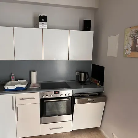 have-a-nice-Stay - Monteurunterkunft - Einzelbetten - Bad - Küche - Parkplatz Apartamento